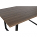 Ruokapöytä Home ESPRIT Ruskea Musta Rauta Puu MDF 160 x 90 x 75 cm
