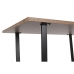 Dining Table Home ESPRIT Brown Black Iron MDF Wood 160 x 90 x 75 cm