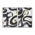 Schilderij Home ESPRIT Abstract Modern 103 x 4,5 x 143 cm (2 Stuks)