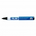 Set of Felt Tip Pens Milan Black 4 mm (12 Units)