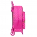 Schoolrugzak met Wielen Rainbow High Fuchsia 33 x 42 x 14 cm