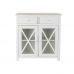 Komoda DKD Home Decor S3022229 Biały Naturalny Szkło Topola Cottage 80 x 40 x 85 cm