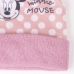 Căciulă și Mănuși Minnie Mouse 2 Piese Roz deschis