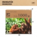 układanka puzzle Colorbaby Orangutan 6 Sztuk 68 x 50 x 0,1 cm