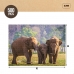 Puzzel Colorbaby Elephant 500 Onderdelen 6 Stuks 61 x 46 x 0,1 cm