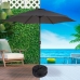 Voet voor Parasol Aktive 50 x 15 x 50 cm (6 Stuks)