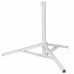 Base para Guarda-Sol Aktive Branco Metal 61 x 49,5 x 61 cm (6 Unidades)