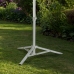 Base para Guarda-Sol Aktive Branco Metal 61 x 49,5 x 61 cm (6 Unidades)