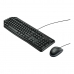 Клавиатура Logitech 2227530 QWERTY Чёрный португальский