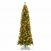 Árvore de Natal DKD Home Decor Verde Metal Polietileno Plástico 1 x 1 x 150 cm 70 x 70 x 150 cm