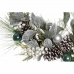 Adventskrans DKD Home Decor Blå Hvid Brun PVC 60 x 60 x 12 cm