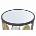 Set de 2 Tables Gigognes DKD Home Decor Noir Multicouleur 46 x 46 x 61 cm