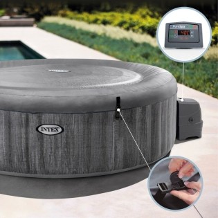 Spa hinchable INTEX 4 personas Greystone Deluxe