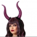 Diadema Bruxa Halloween Roxo