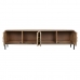 Mobile TV Home ESPRIT Nero Dorato Naturale Legno Legno di mango 180 x 40 x 50 cm