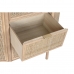 Cassettiera Home ESPRIT Naturale Legno d'albero della gomma Moderno 80 x 39 x 80 cm