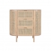 Ladenkast Home ESPRIT Natuurlijk Rubberwood Modern 80 x 39 x 80 cm