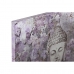 Maleri Home ESPRIT Buddha Orientalsk 60 x 2,7 x 80 cm (2 enheder)