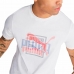 Camisola de Manga Curta Unissexo Puma Classics Branco