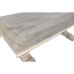 Blagavaonski stol Home ESPRIT Bijela Prirodno Drvo Manga 215 x 100 x 76 cm