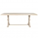 Blagavaonski stol Home ESPRIT Bijela Prirodno Drvo Manga 200 x 100 x 76 cm