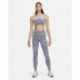 Sport-BH Nike Dri-FIT Swoosh Blau