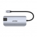 Hub USB Unitek uHUB P5+ Negro Gris