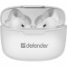 Écouteurs in Ear Bluetooth Defender TWINS 903 Blanc Multicouleur