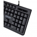 Clavier Activejet K-3803S Noir QWERTY