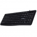 Clavier Activejet K-3803S Noir QWERTY