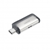 USB-pulk SanDisk SDDDC2-128G-G46 Must Hõbedane 128 GB