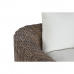Nojatuoli Home ESPRIT Luonnollinen Tummanruskea 100 x 85 x 68 cm