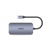 USB Hub Unitek D1071A Black Silver