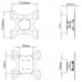 Soporte TV Techly ICA-LCD 2900B 19