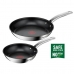 Conjunto de Frigideiras Tefal B817S255 Aço Aço inoxidável 2 Peças 2 Unidades Ø 20 cm Ø 26 cm