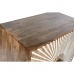 Sidebord Home ESPRIT Hvit Gyllen Naturell Tre 80 x 45 x 97 cm