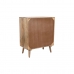 Sidebord Home ESPRIT Hvit Gyllen Naturell Tre 80 x 45 x 97 cm