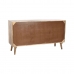 Aparador Home ESPRIT Branco Dourado Natural Madeira 145 x 45 x 80 cm