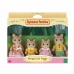 Action Figures Sylvanian Families Striped Cat Family