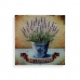 Cuadro Versa Lavanda Cristal 1 x 30 x 30 cm