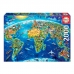 Pussel Educa World Symbols 17129.0 2000 Delar