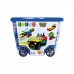 Construction set Clics CB606 Blue Multicolour 560 Pieces