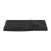 Клавиатура Logitech K120 Чёрный Испанская Qwerty Qwerty UK