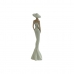 Decoratieve figuren Home ESPRIT Wit Groen Vrouw 7,5 x 7,5 x 30 cm (2 Stuks)