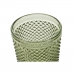 Set de pahare DKD Home Decor Verde Geam Cu descărcare 240 ml (6 Unități)