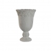 Cache-pot Home ESPRIT Blanc Ciment Romantique Usé 31 x 31 x 49 cm