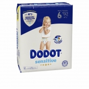 DODOT Pro Sensitive Diapers Size 2 (4 to 8kg) 36 Units OFFER