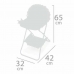 Stolica za lutke Decuevas Ocean Fantasy  Visoki stolac 65 x 32 x 42 cm