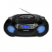 Rádio Blaupunkt BB31LED Modrý Černý Šedý Černá/šedá