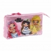 Tredubbel Carry-all Na!Na!Na! Surprise Sparkles Rosa (22 x 12 x 3 cm)